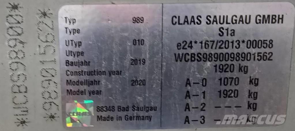 CLAAS Liner 3100 Рядкові жатки