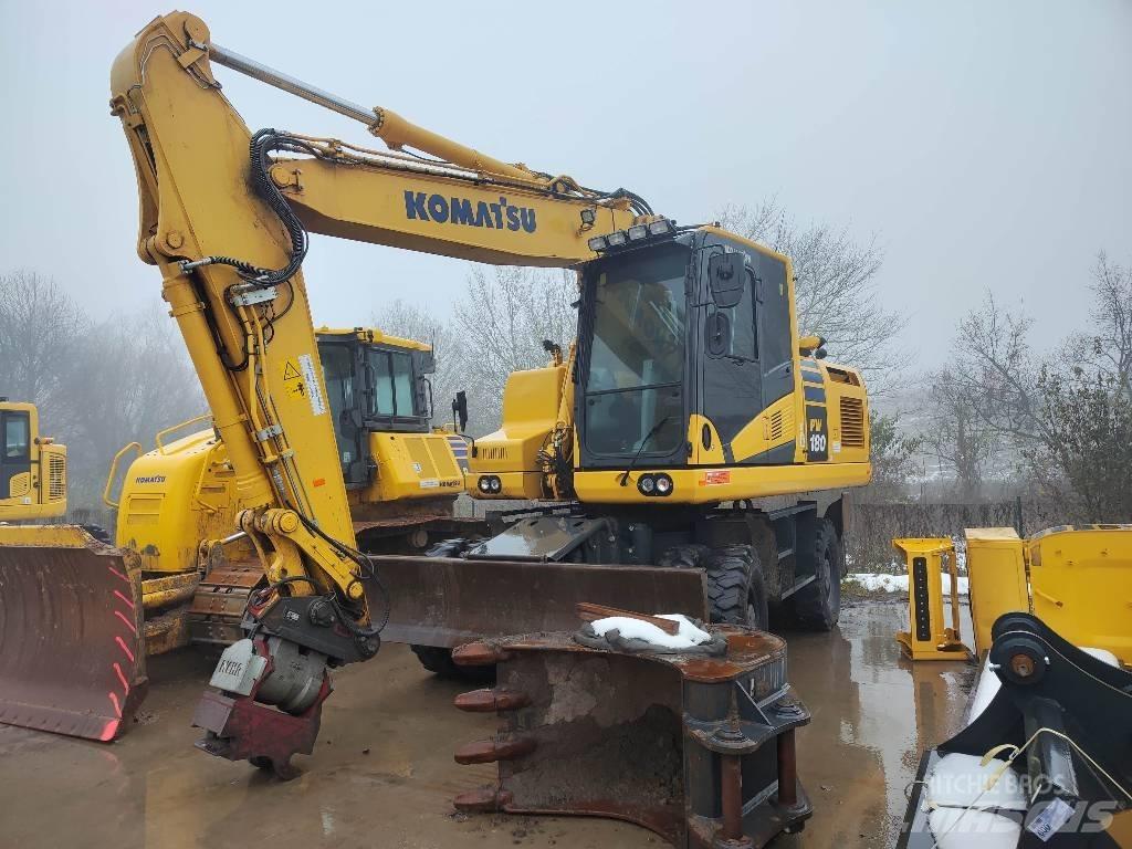 Komatsu PW180-11 Колісні екскаватори