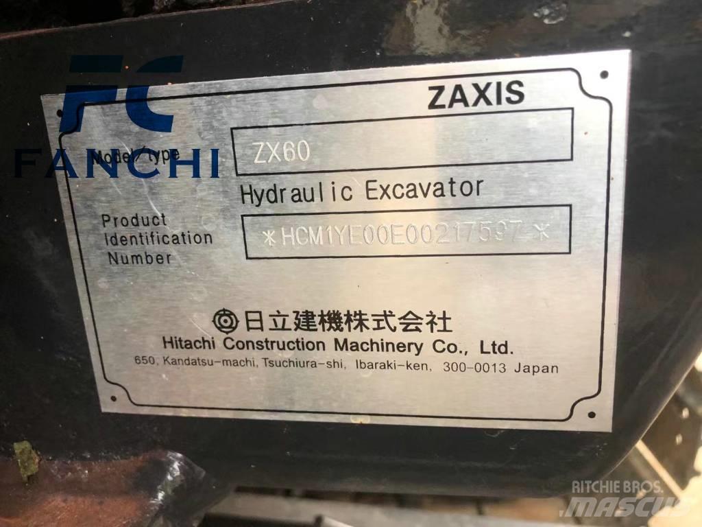 Hitachi ZX 60 Міні-екскаватори < 7т
