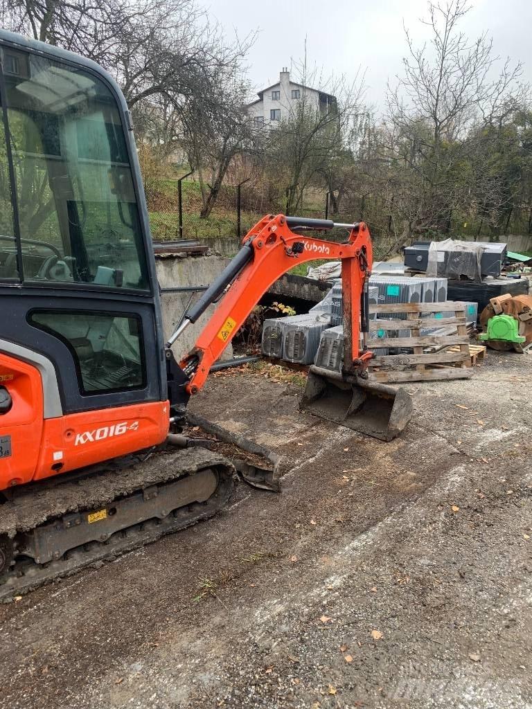 Kubota KX 016-4 Міні-екскаватори < 7т