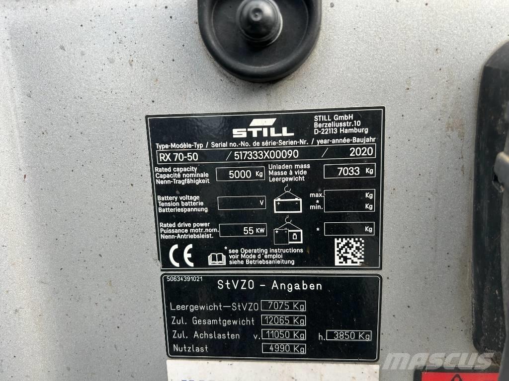 Still RX70-50/600 Дизельні навантажувачі