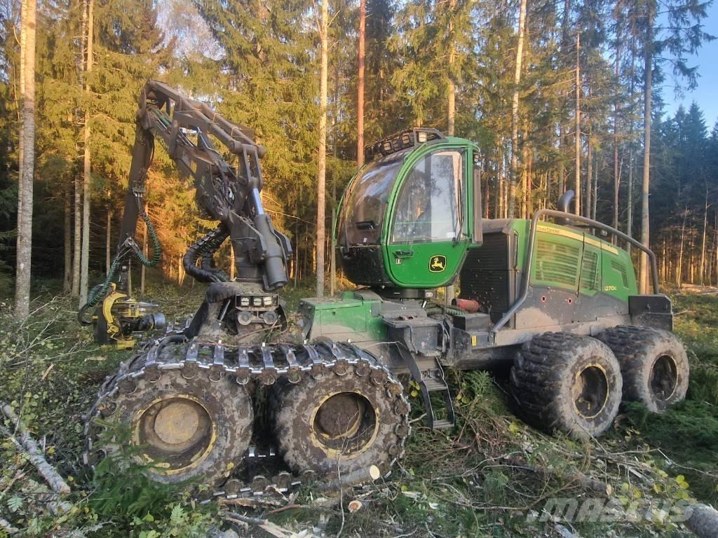 John Deere 1270G Харвестери