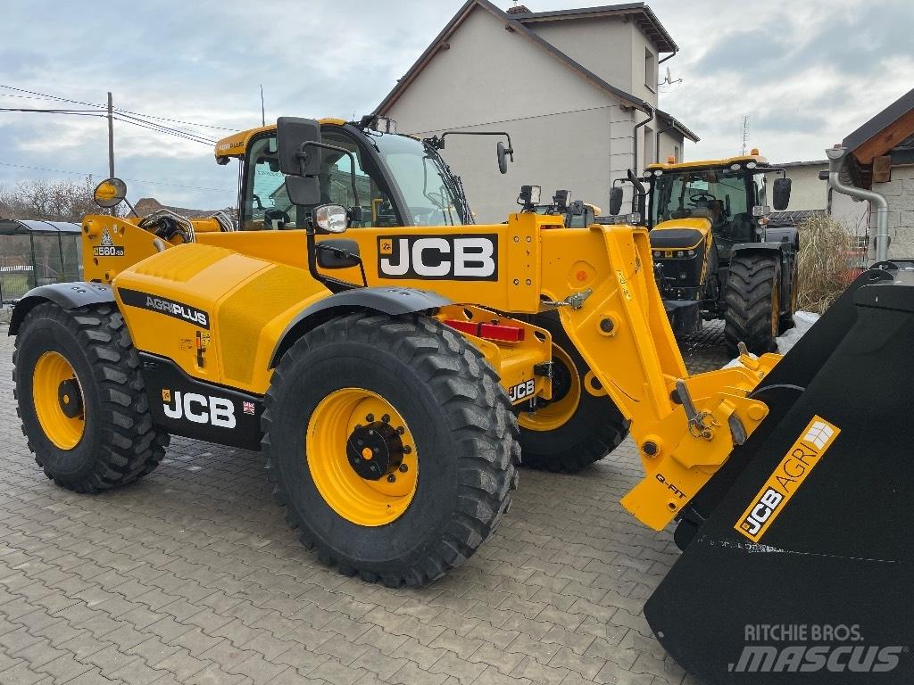 JCB 560-80 AGRI PLUS Телескопічні навантажувачі