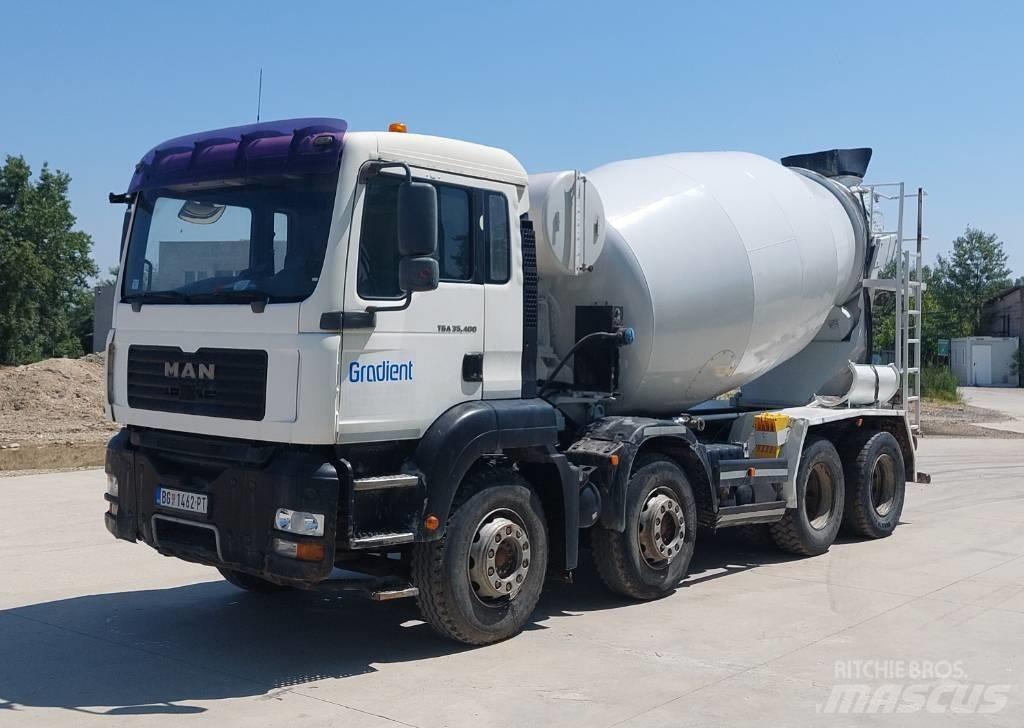 MAN TGA 35.400 Бетономішалки (Автобетонозмішувачі)