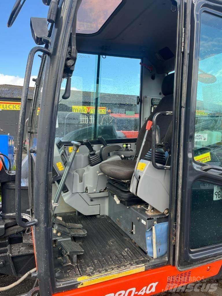 Kubota KX 080-4a Середні екскаватори 7т. - 12т.