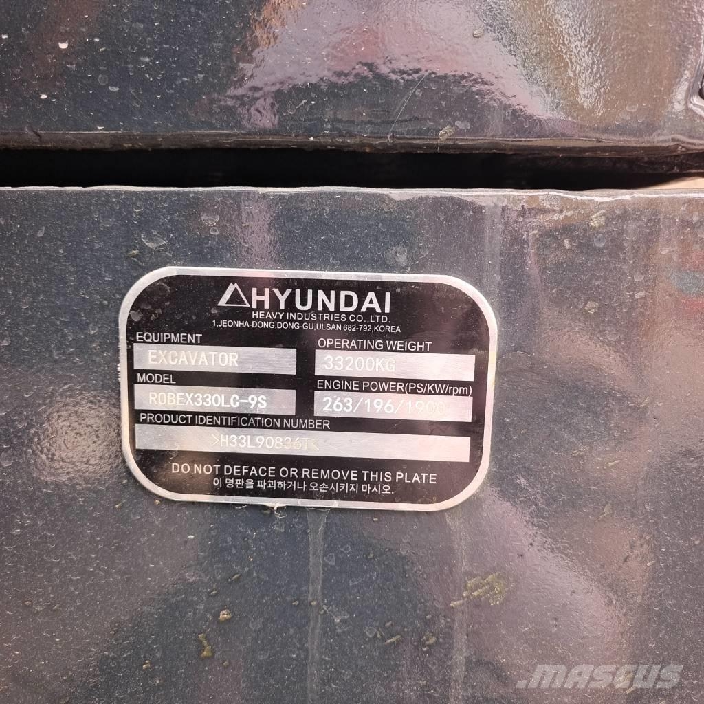 Hyundai 330LC-9T Гусеничні екскаватори