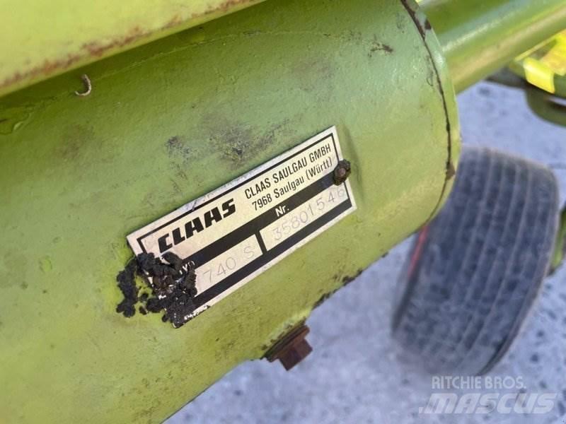 CLAAS 740 S Граблі і сінозворушувачі
