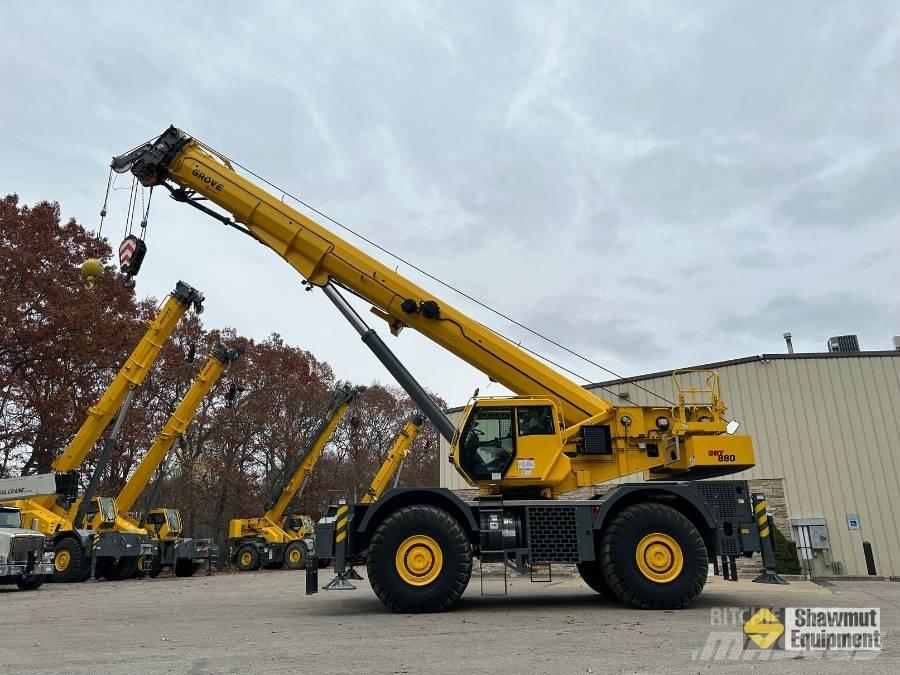 Grove GRT880 автокрани всюдиходи