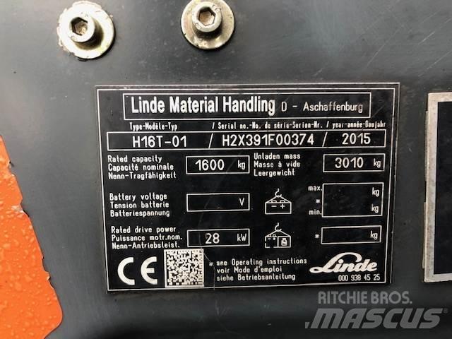 Linde H16T-01 Газові навантажувачі