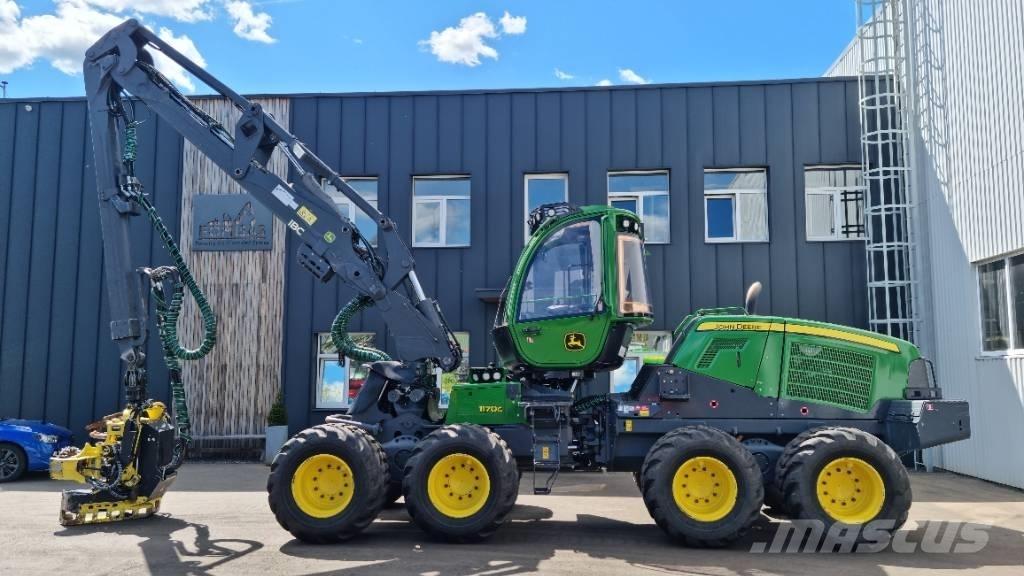 John Deere 1170 G Харвестери