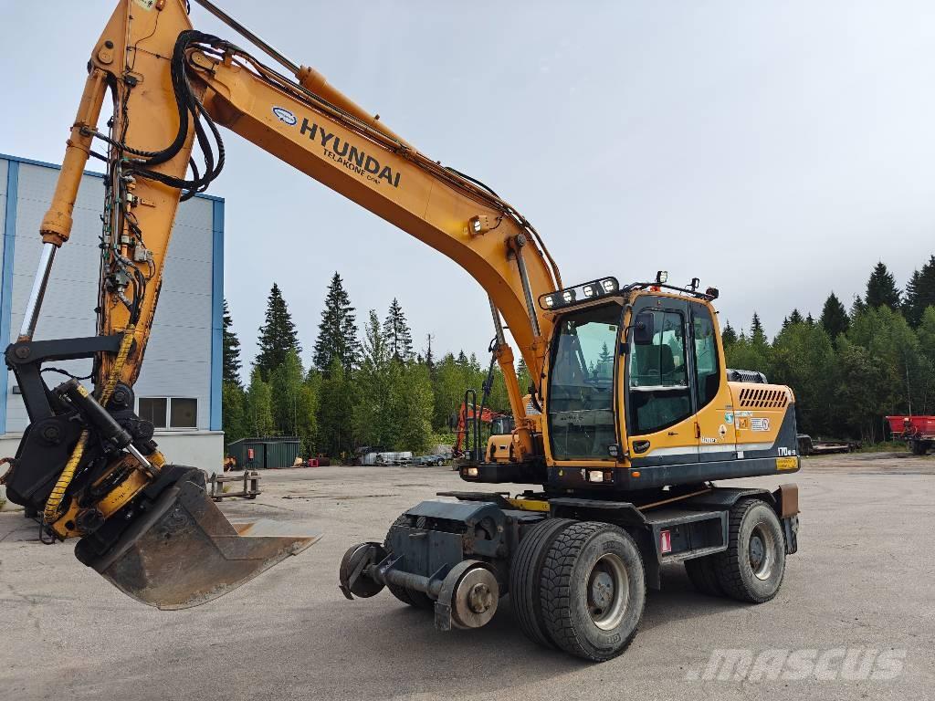 Hyundai R170-W9 Колісні екскаватори