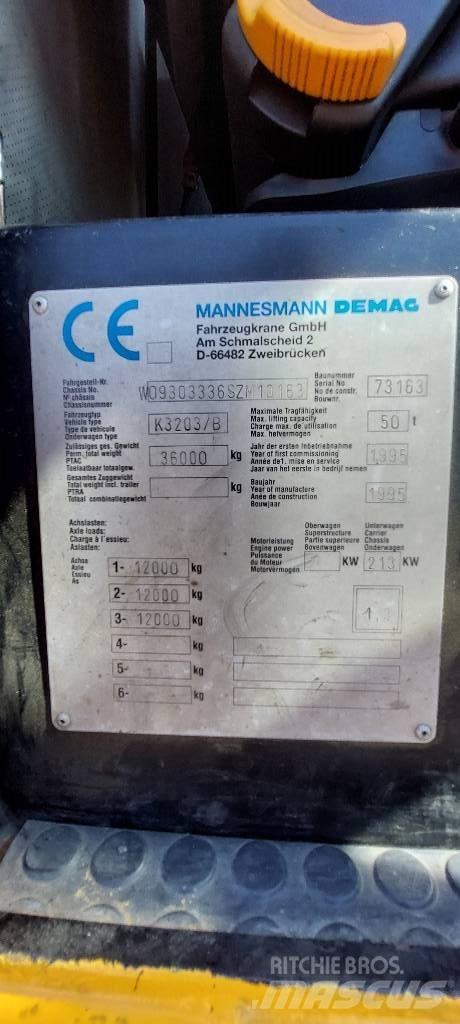 Demag AC 155 автокрани