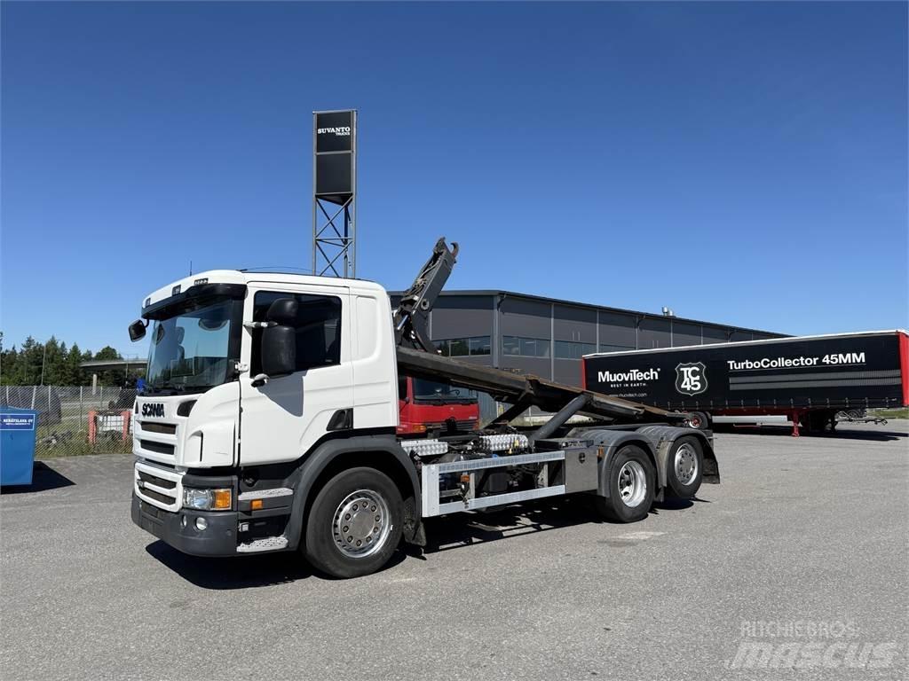 Scania P450 6X2 Вантажівки з гаковим підйомом