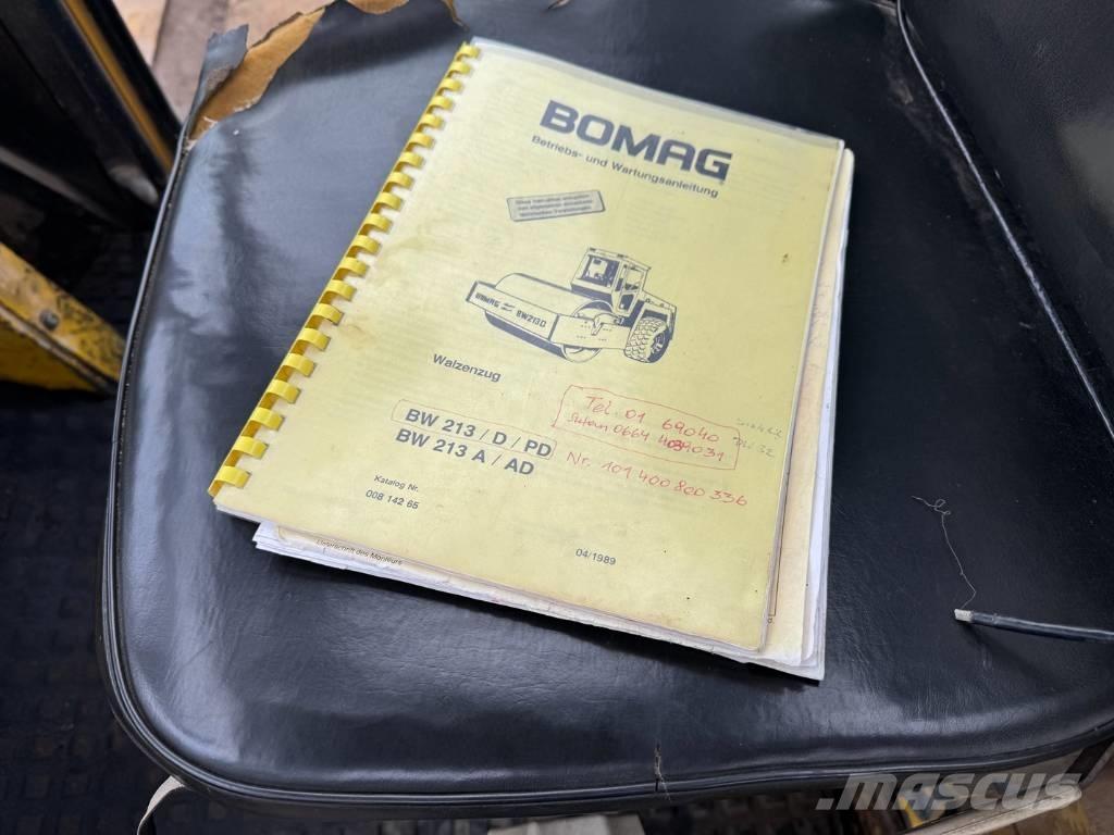 Bomag BW 213 D Грунтові котки