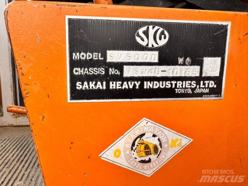 Sakai SV 500 D Ущільнювачі грунту