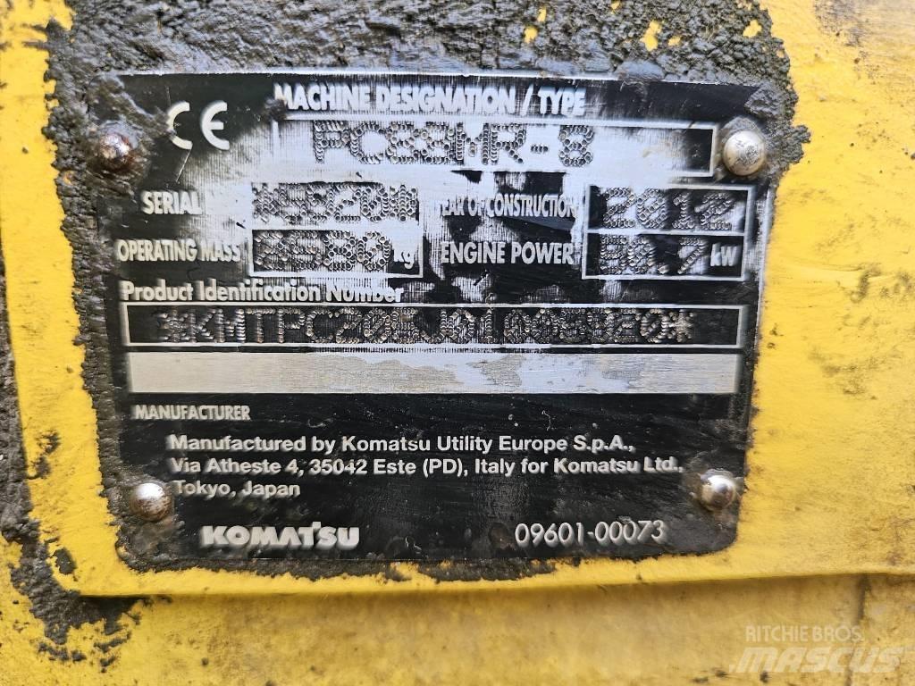 Komatsu PC 88 MR-8 Середні екскаватори 7т. - 12т.