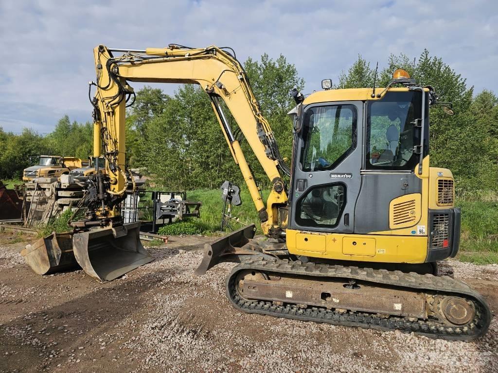 Komatsu PC 88 MR-8 Середні екскаватори 7т. - 12т.