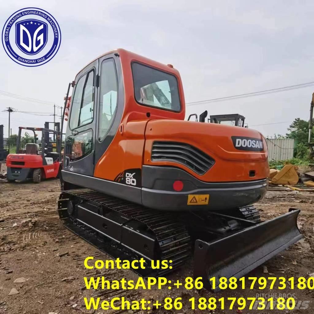 Doosan DX 80 Гусеничні екскаватори