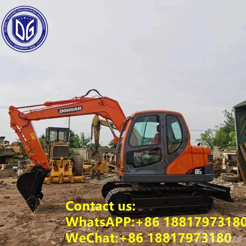 Doosan DX 80 Гусеничні екскаватори