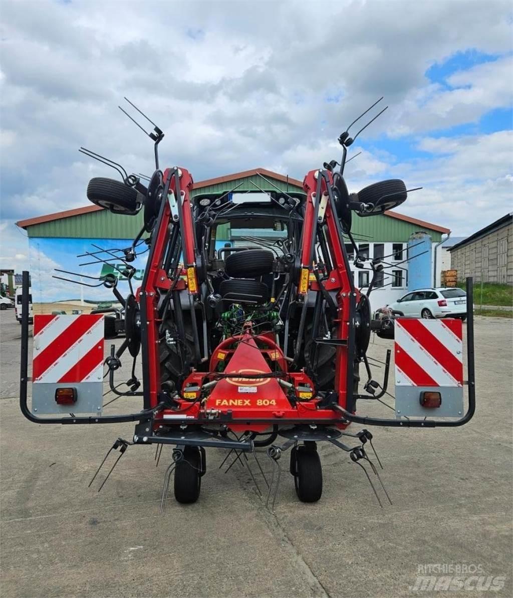 Vicon Fanex 804 Граблі і сінозворушувачі
