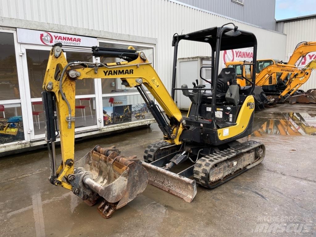 Yanmar SV22 (00834) Міні-екскаватори < 7т