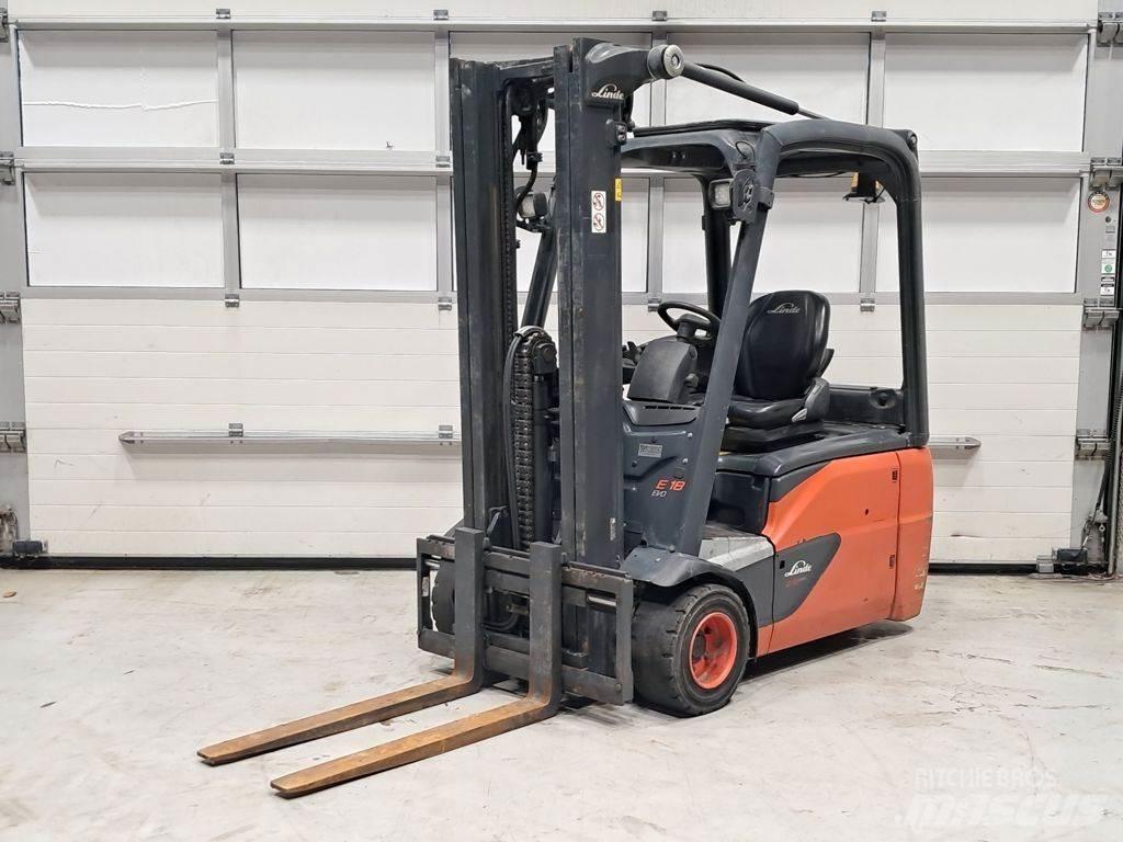 Linde E18-02 Електронавантажувачі