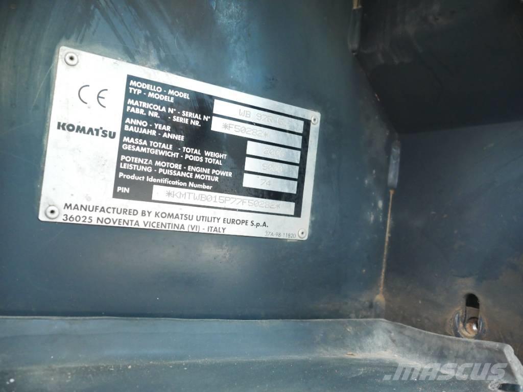 Komatsu WB 97 R-5 Екскаватори-навантажувачі
