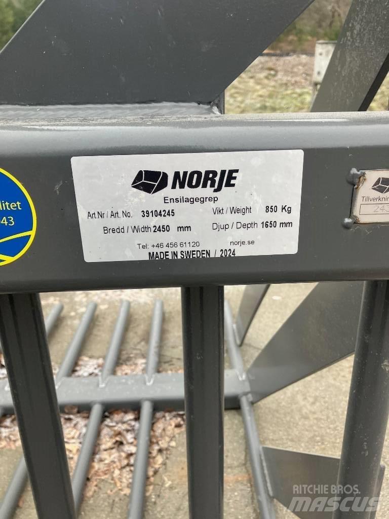 Norje Ensilagegrep Запчастини та додаткове обладнання для фронтальних навантажувачів