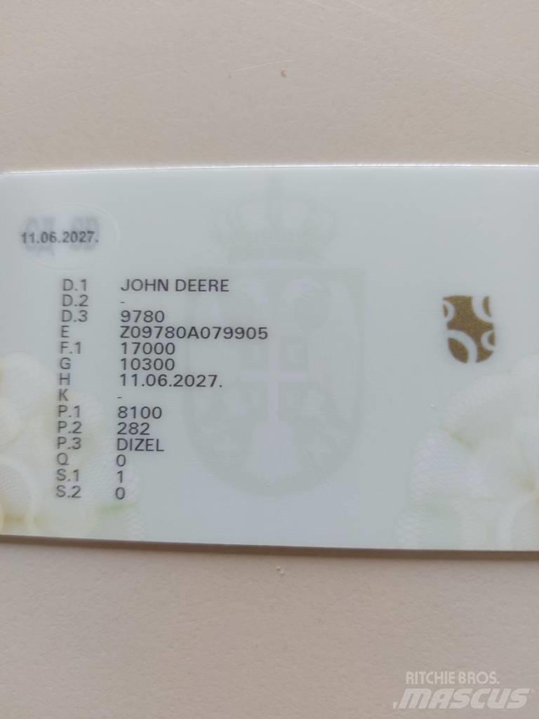 John Deere 9780 CTS Зернозбиральні комбайни
