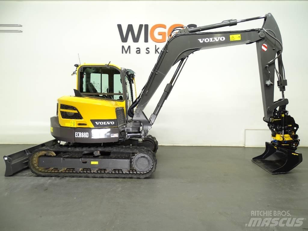 Volvo ECR 88 D Середні екскаватори 7т. - 12т.