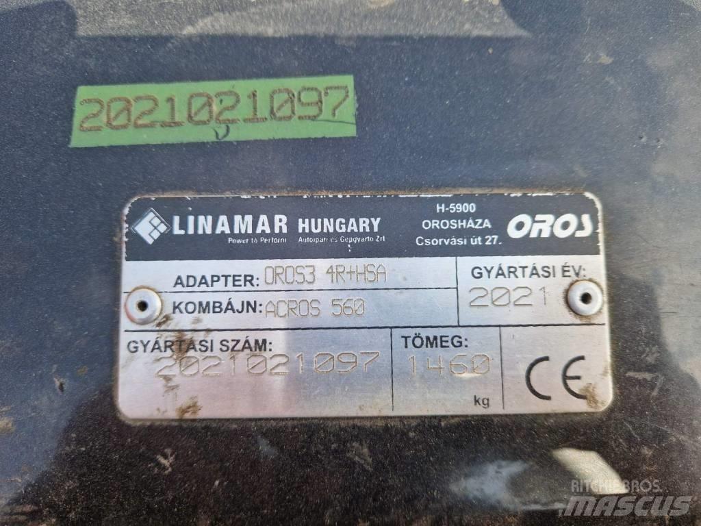 Oros Linamar Додаткове обладнання для збиральних комбайнів