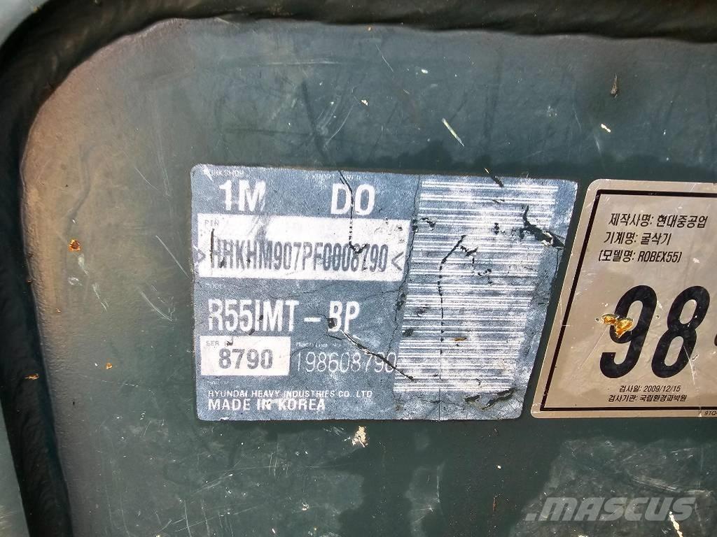 Hyundai Robex 55 Міні-екскаватори < 7т