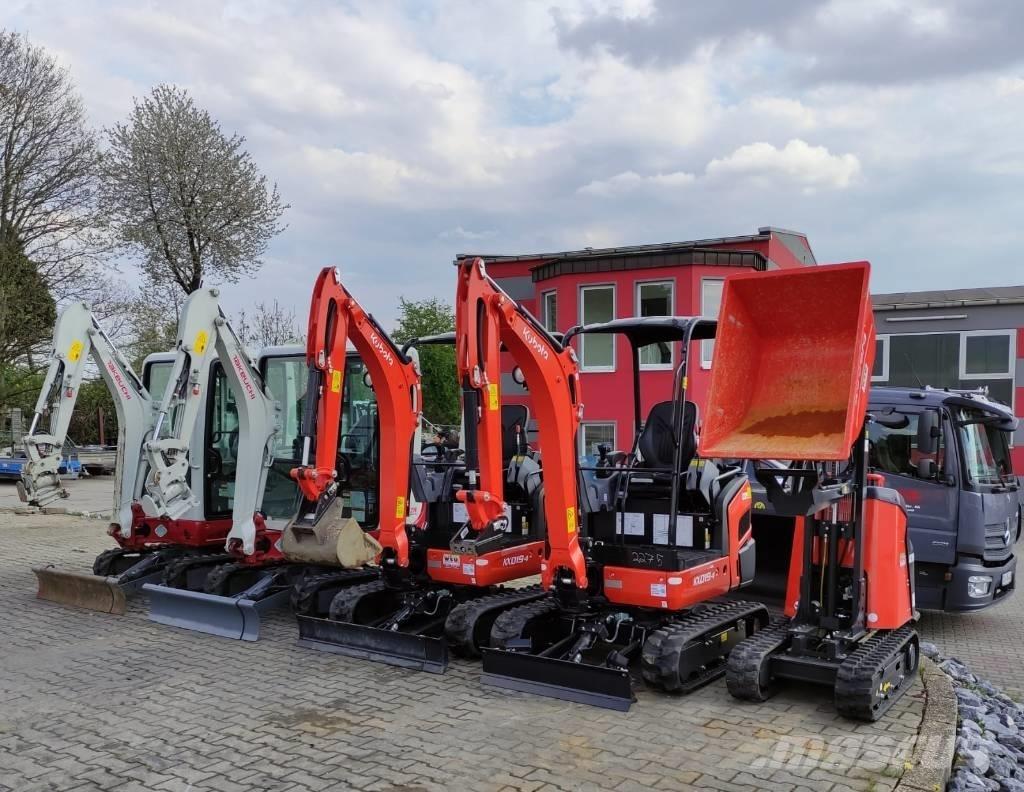 Kubota K008-5 Міні-екскаватори < 7т