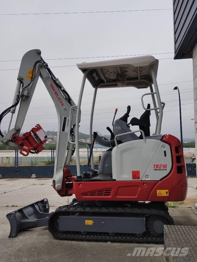 Takeuchi TB 216 Міні-екскаватори < 7т