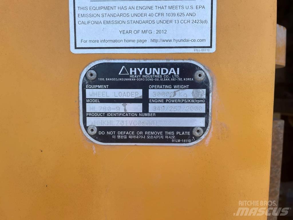 Hyundai HL 780-9 Фронтальні навантажувачі