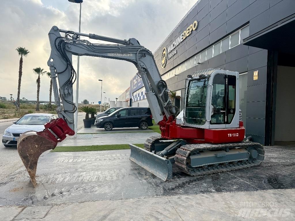 Takeuchi TB 180 FR Середні екскаватори 7т. - 12т.