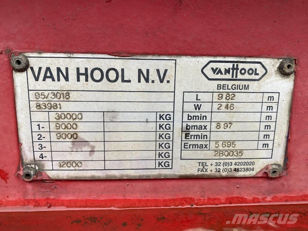 Van Hool W4757145090 Напівпричепи з кузовом-фургоном
