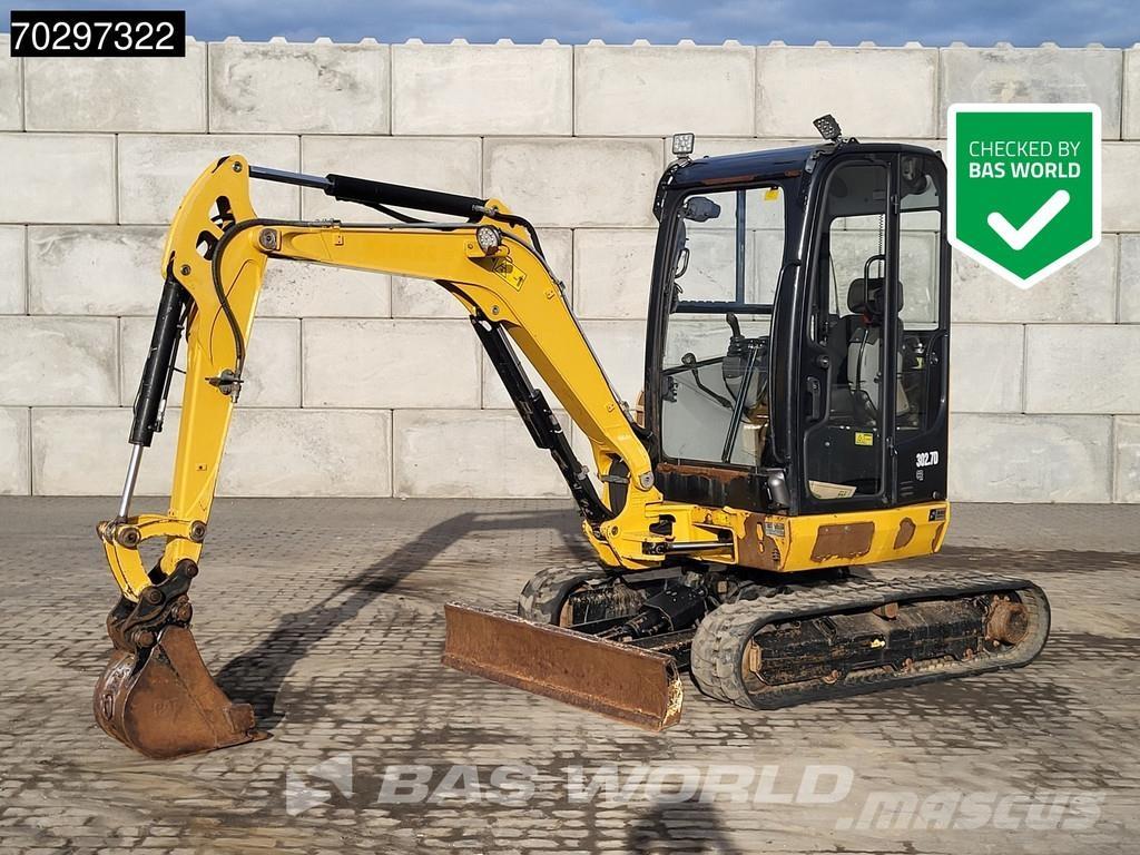 CAT 302.7 D CR Міні-екскаватори < 7т