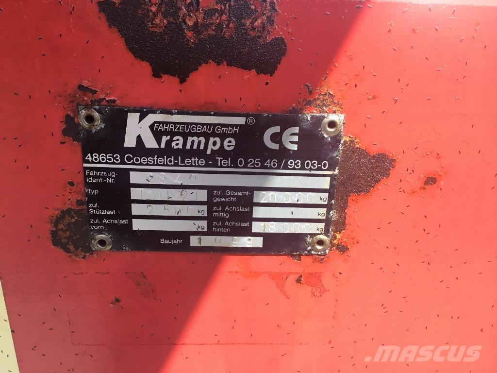 Krampe TWK21 Самосвальні причепи