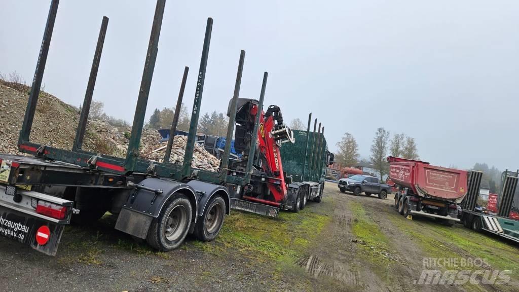 MAN TGX 26.580 Лісовози