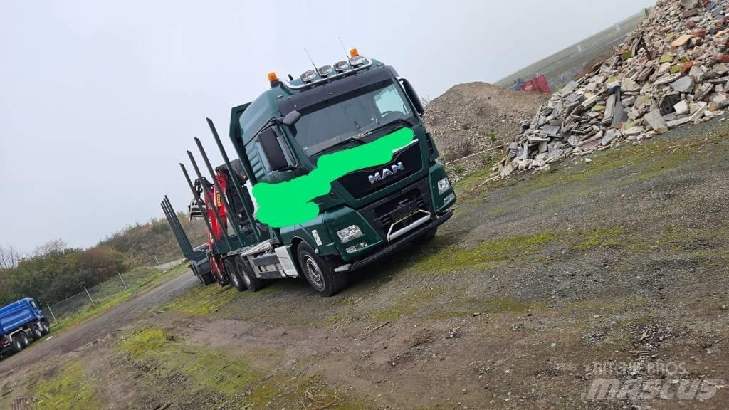 MAN TGX 26.580 Лісовози