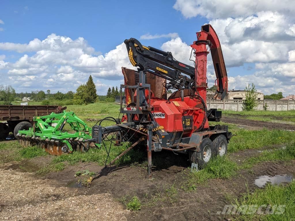 Jensen JT600Z Подрібнювачі деревини