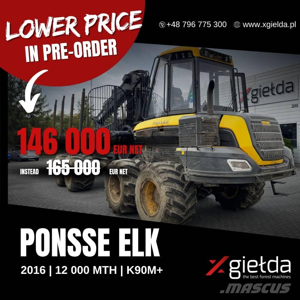 Ponsse Elk Форвардери