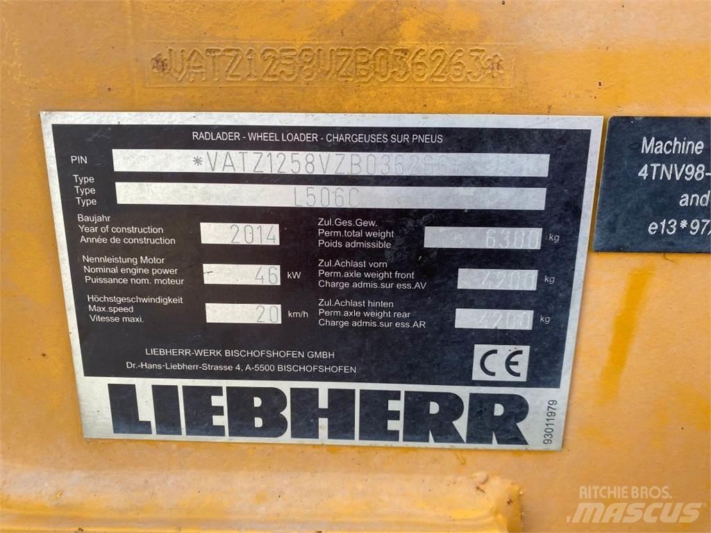 Liebherr L 506 C Фронтальні навантажувачі