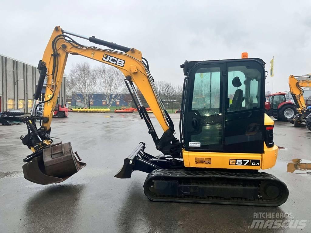 JCB 57C-1 Міні-екскаватори < 7т
