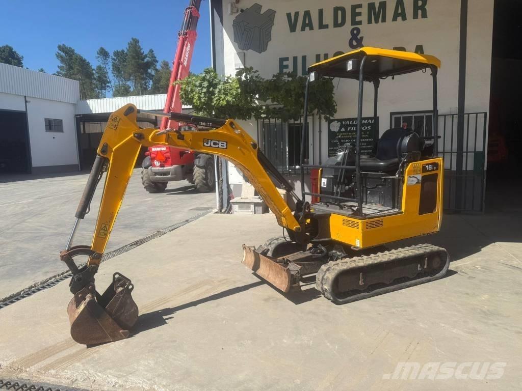 JCB 16 C-1, 1700Kg Міні-екскаватори < 7т