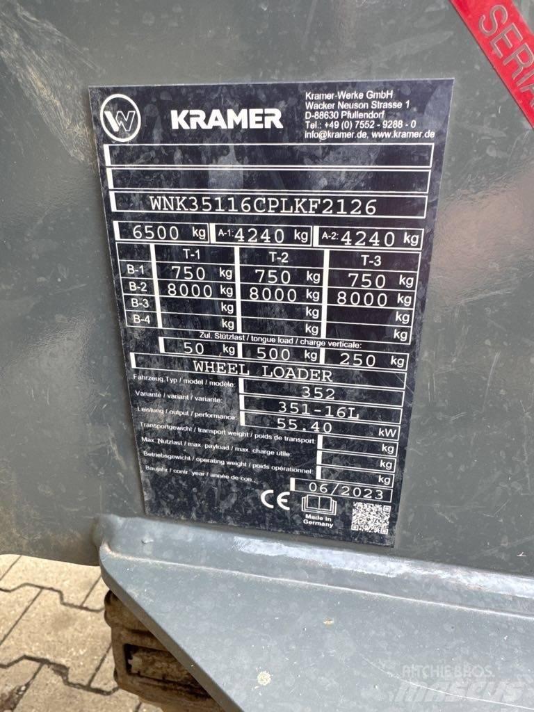 Kramer 8095L Фронтальні навантажувачі