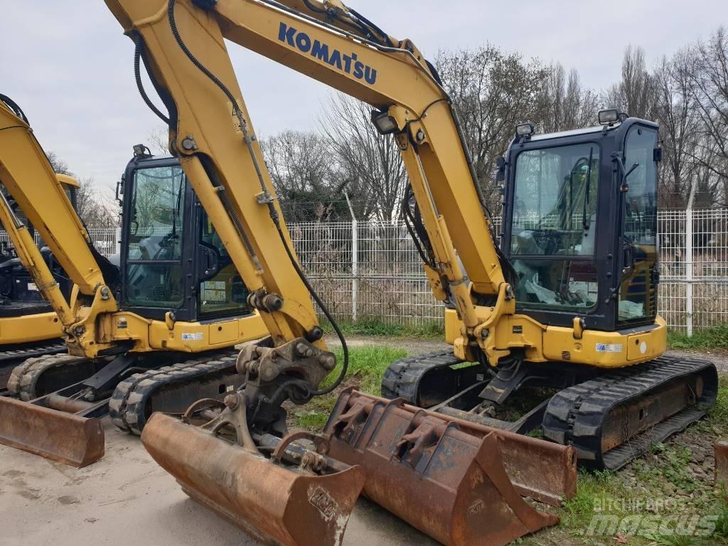 Komatsu PC55MR-5 Міні-екскаватори < 7т