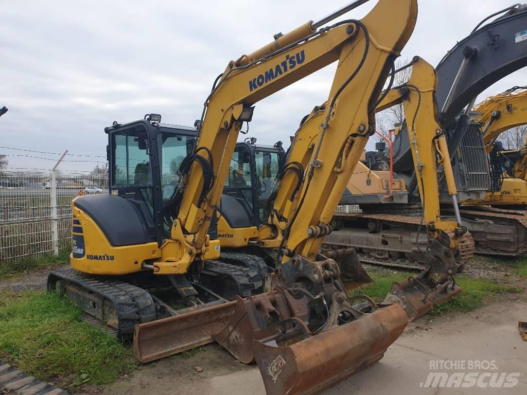 Komatsu PC55MR-5 Міні-екскаватори < 7т