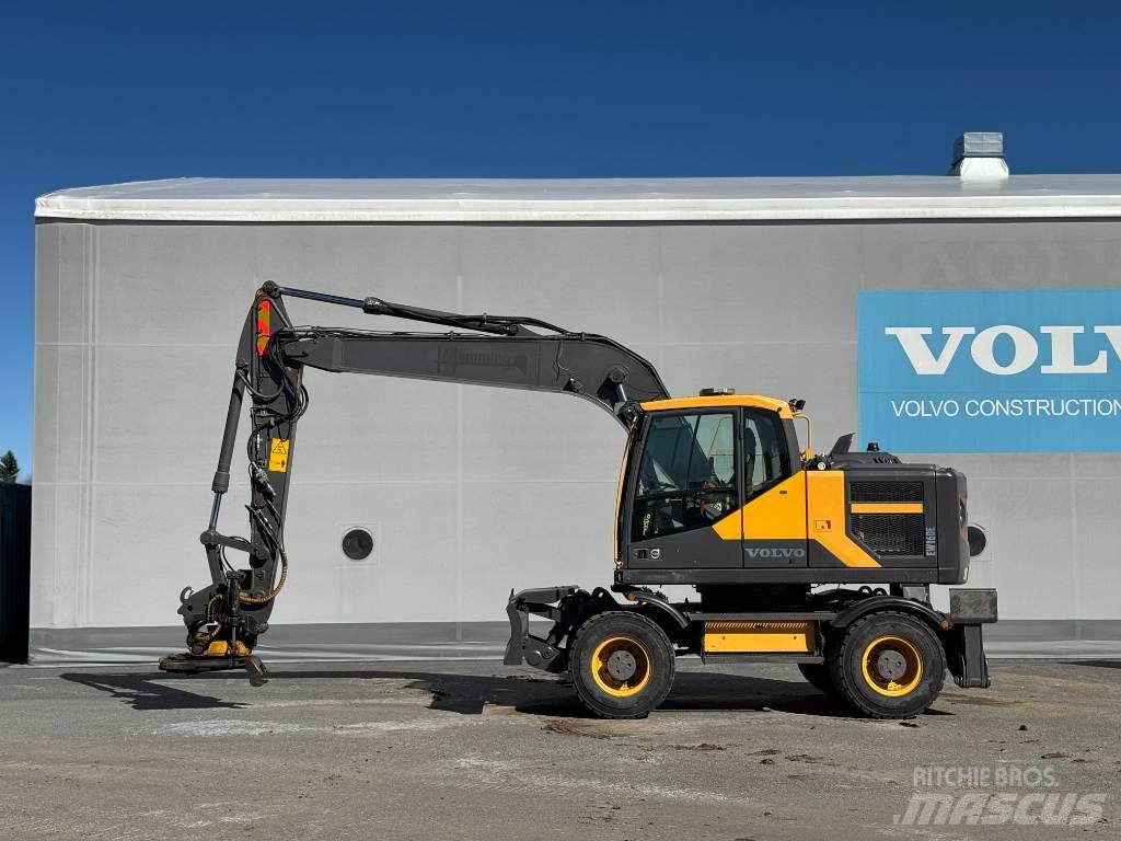 Volvo EW 160 E Колісні екскаватори